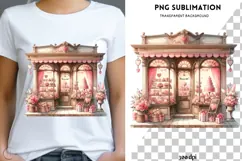 Valentine shop png design for T-shirts Product Image 1