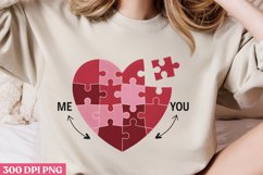 Me you PNG, Retro Valentine Sublimation Product Image 1