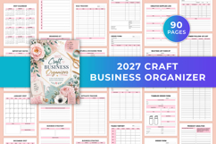 2027 Craft Business Organizer |Business Planner Product Image 1