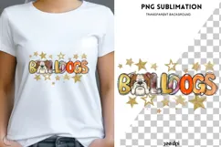 Bulldogs png design for T-shirts Product Image 1