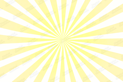 Yellow Sunburst Background Bright Radiating Lines Art Product Image 1