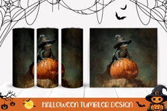 Funny Halloween Frog Tumbler, Halloween Tumbler Design Product Image 1