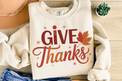 Give Thanks Svg | Thanksgiving Svg | Shirt Svg Product Image 2
