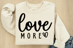 Love More SVG Product Image 2