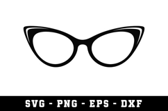 Eye Glasses SVG | SVG Cut files | Cricut Product Image 1