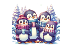 Hellow Winter Clipart - PNG File Product Image 2