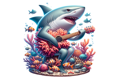 Cute Dolphin Clipart - PNG File Product Image 1