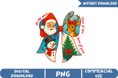 Merry Christmas Sublimation, Christmas Png Product Image 1