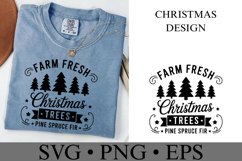 Farm Fresh Christmas Trees Svg | Christmas svg | Shirt Svg Product Image 2