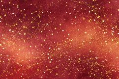 gold star, glitter, gold paint, brush stroke, abstract, fest Product Image 1