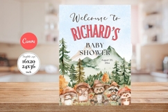 Baby Shower Welcome Sign Template 135 Product Image 2