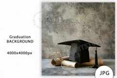 Graduation Aesthetic Background JPG Product Image 1
