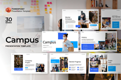 Campus PowerPoint Template Product Image 1