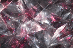 Pink Prism Crystal Abstract Texture Background Product Image 1