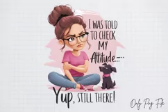 Funny Woman Quotes Sublimation, Woman Quotes PNG Product Image 2