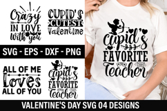 Valentine&#039;s Day SVG Design - All Of Me Loves All of You Product Image 1