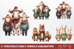 Classic Christmas Collection Sublimation PNG Product Image 1