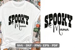 Spooky Mama SVG | Fall SVG | Autumn | Halloween SVG Product Image 1