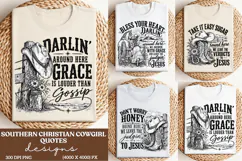 Darlin Grace Is Louder Than Gossip PNG, Southern Christian C Product Image 1