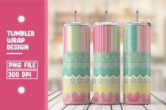 Sky Doodle Tumbler Wrap Design Product Image 1