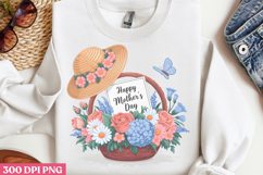 Happy Mothers Day Floral PNG Product Image 2