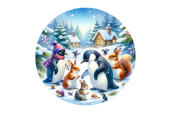 Hellow Winter Clipart - PNG File Product Image 2