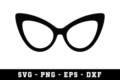 Eye Glasses SVG | SVG Cut files | Cricut Product Image 1