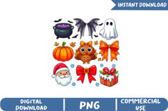 Halloween Thanksgiving Christmas Sublimation,Christmas Png Product Image 1