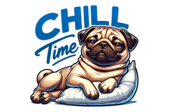 Cute Dog Clipart - PNG File Product Image 1