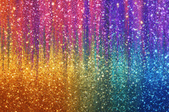 A glittery texture and rainbow hues Product Image 1