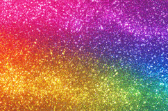 Rainbow colored background with glitter and sparkles Product Image 1
