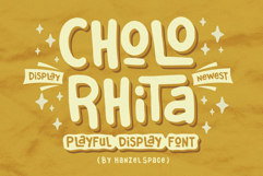 Cholo Rhita - Kids Display Font Product Image 1