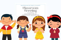 Classroom Greeting Cliparts Product Image 1