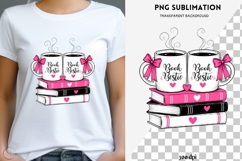 Book besties png design for T-shirts Product Image 1