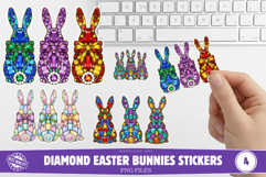 Diamond Easter Bunnies Stickers Product Image 1