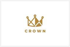 Crown Logo Design Vector Template Product Image 2