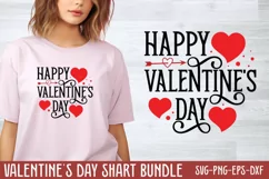 Happy Valentine's day SVG, Valentine's Day SVG Product Image 1