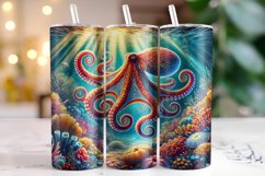 Octopus Tumbler Wrap | Sublimation | Tumblers Product Image 1