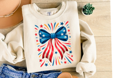 USA Bow Svg | 4th of July Svg | Shirt Svg Product Image 2