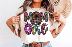Mom Of Girl PNG sublimation | Mother's Day PNG T-Shirt Product Image 6