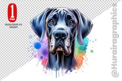 Cute Dog Clipart - PNG File Product Image 1