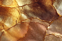 Cracked &amp; weathered gold surface with a textured appearance Product Image 1