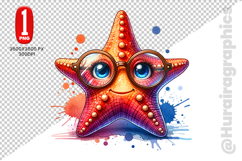 Star Fish Clipart- PNG File Product Image 2