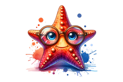 Star Fish Clipart- PNG File Product Image 1