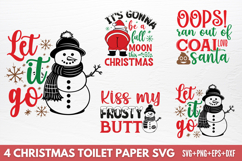 Christmas Toilet Paper SVG Product Image 1