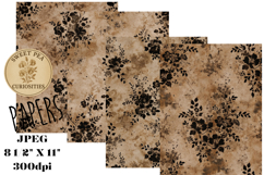 Grunge, Mixed Media, Papers, Junk Journal Product Image 1