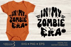 In My Zombie Era SVG PNG Sublimation|Fall Vibes |Halloween Product Image 1