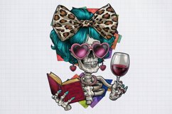 Funny Skeleton Messy CLIPART PNG Product Image 1