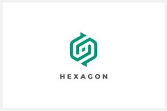 Hexagon Arrows logo design vector template Product Image 1