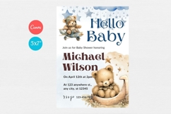 Baby Shower Invitation Template 264 Product Image 1